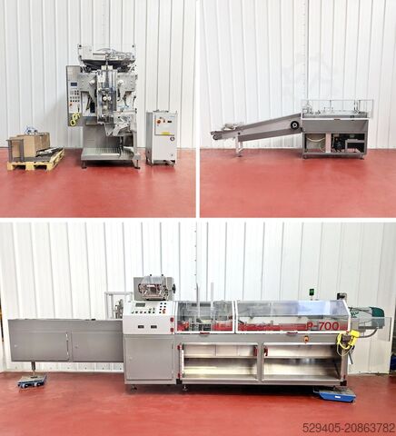 Ligne de conditionnement Sachets / Étuis Klockner MediSeal LA-300 + P-700