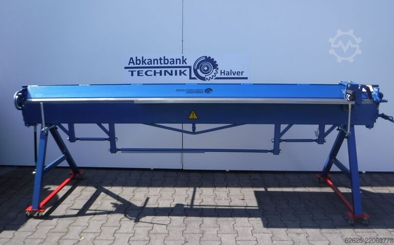 Manual folding bench 3 m / 0, 8 mm square Bank Prod-Masz ZGR3000/0,8