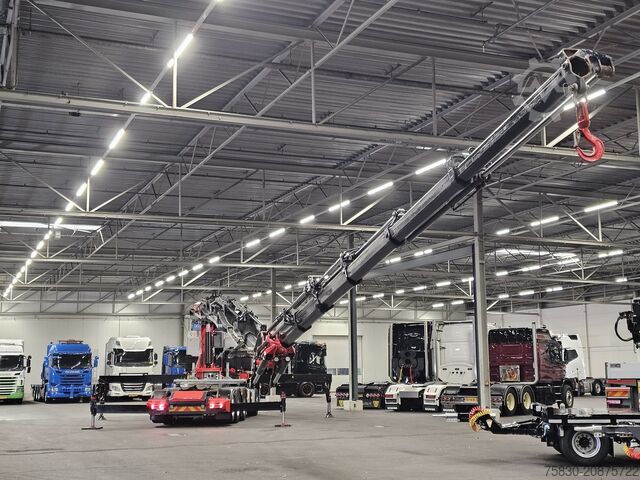 Crane truck Mercedes-Benz 3353 8x4 / FASSI 71 T/M + JIB / CRANE / KRAN