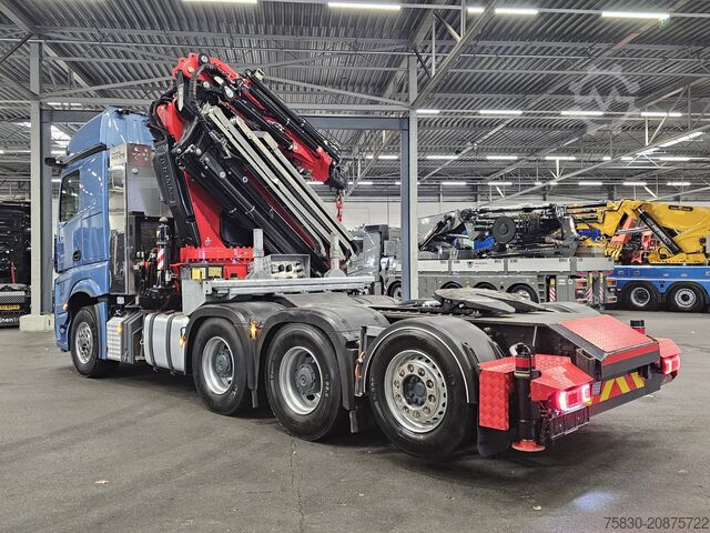 Crane truck Mercedes-Benz 3353 8x4 / FASSI 71  T/M + JIB / CRANE / KRAN