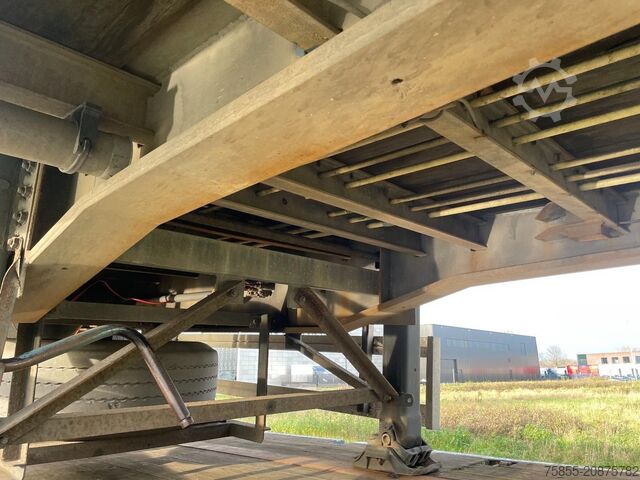 Plattformanhänger Haan OPL45 Heavy Duty / Rungen-Potholes /BPW / 2x Li...