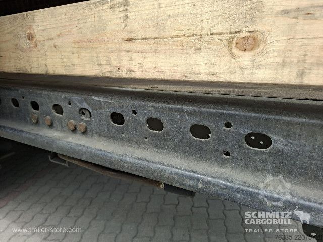 Open semitrailer with tarp Schmitz Cargobull Curtainsider Mega