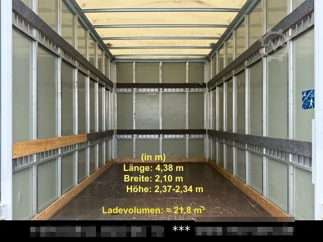 Box van IVECO Daily 35s14 Möbel Maxi 4,38 l / 2,37 hoch 22 m³