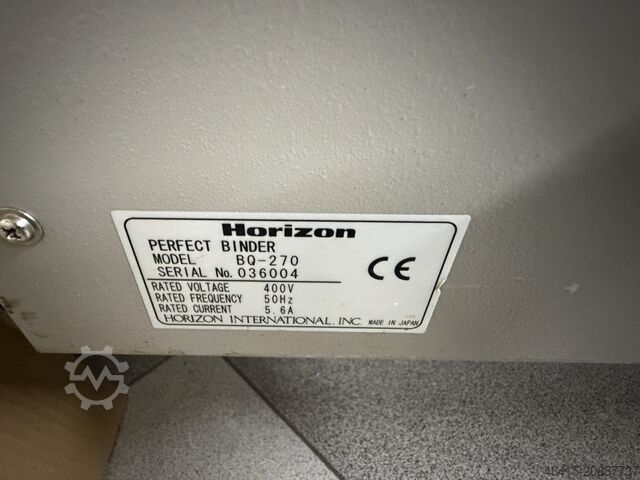 Klebebinder Horizon BQ 270