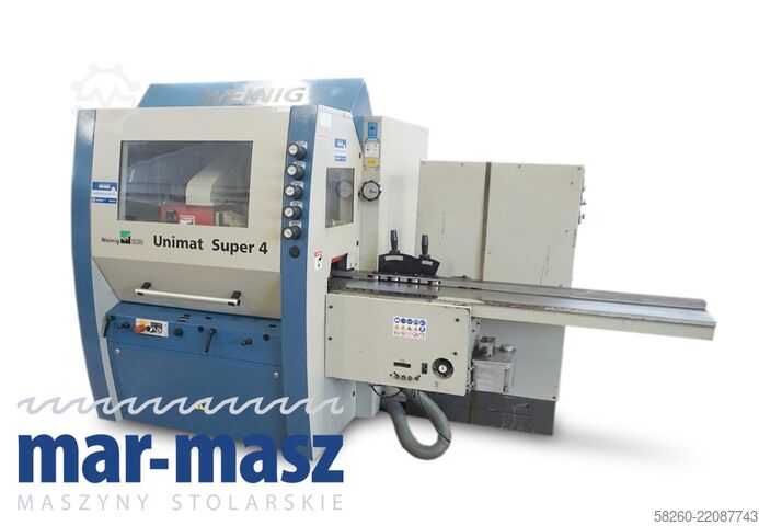 Four Side Planer WEINIG UNIMAT SUPER 4 do produkcji lameli