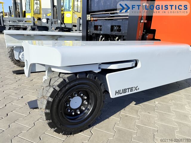 4-way forklift Hubtex DQ45G DUPLEX 5000 FORK-POSITIONER CABIN