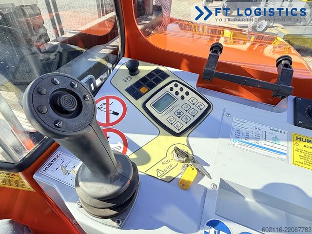 4-way forklift Hubtex DQ45G DUPLEX 5000 FORK-POSITIONER CABIN