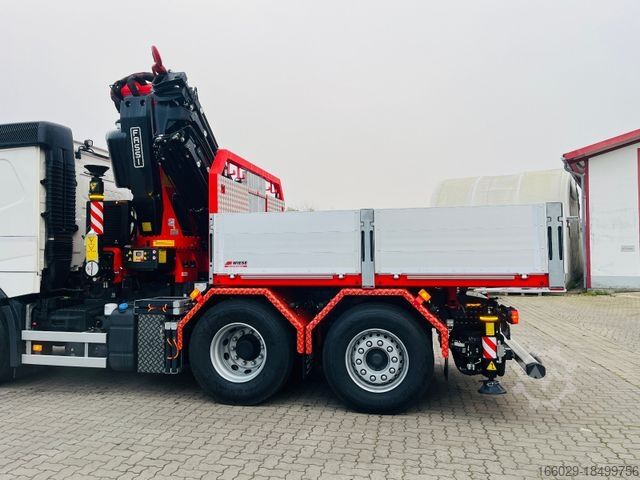 Flatbed truck VOLVO Volvo FMX 540 6x2 mit F545RA.2.28