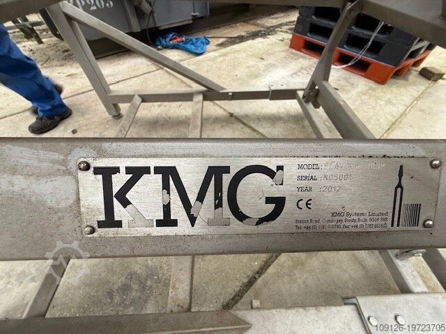 Used KMG Flavouring/Seasoning drum KMG Flavouring/seasoning Drum 2012