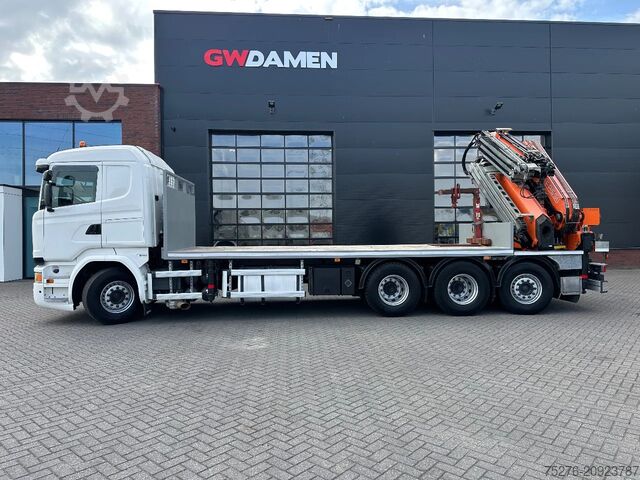 Crane truck Scania R490 8x4 Tridem Fassi F660 + Fly Jib Euro 6