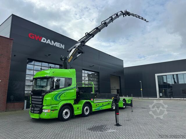 Crane truck Scania R440 8x2 Palfinger PK 78002 FlyJib,Winch Euro 6