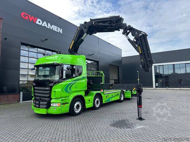 Crane truck Scania R440 8x2 Palfinger PK 78002 FlyJib,Winch Euro 6