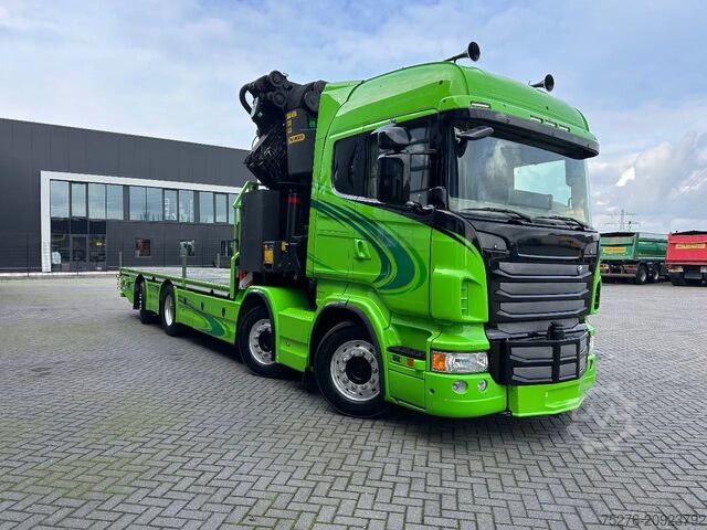 Crane truck Scania R440 8x2 Palfinger PK 78002 FlyJib,Winch Euro 6
