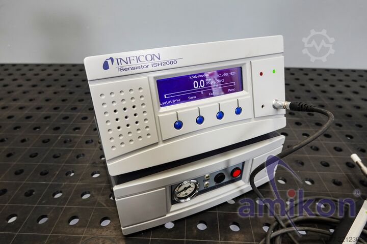 AP57 Hydrogen Leak Detection System Complete Inficon Sensistor ISH2000 u. TGF10