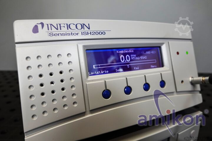 AP57 Hydrogen Leak Detection System Complete Inficon Sensistor ISH2000 u. TGF10