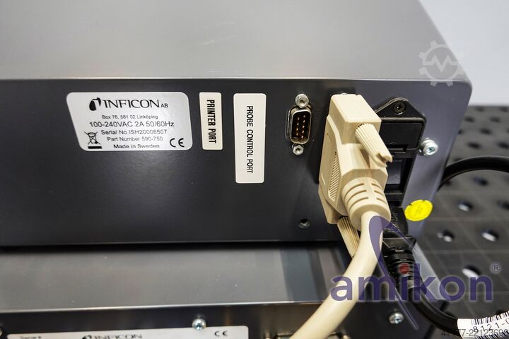 AP57 Hydrogen Leak Detection System Complete Inficon Sensistor ISH2000 u. TGF10