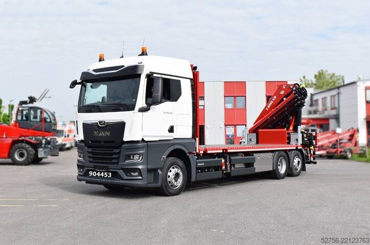 Crane MAN TGX 26.400 mit Hiab Ladekran