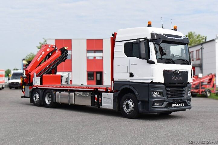 Crane MAN TGX 26.400 mit Hiab Ladekran