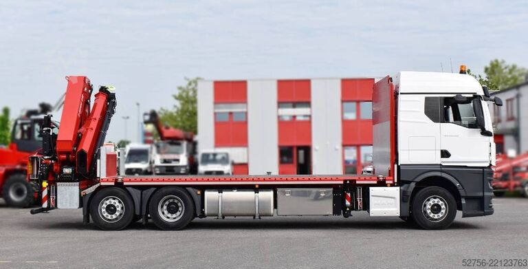 Crane MAN TGX 26.400 mit Hiab Ladekran