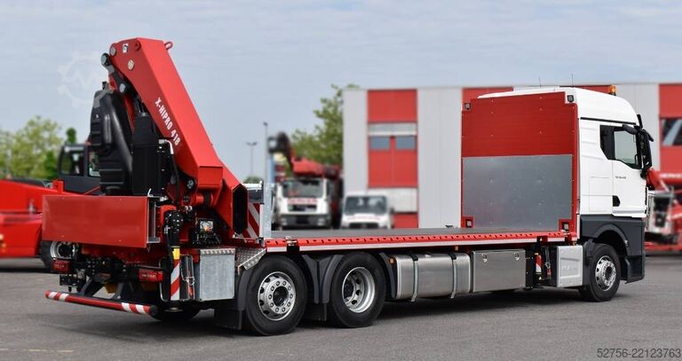 Crane MAN TGX 26.400 mit Hiab Ladekran