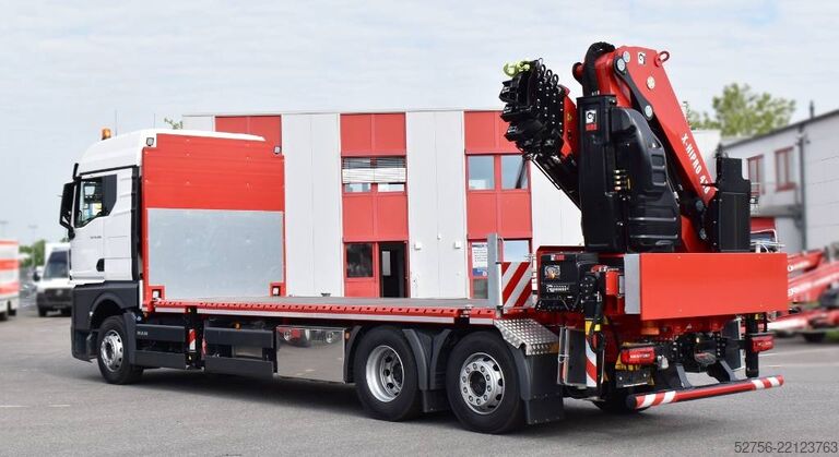 Crane MAN TGX 26.400 mit Hiab Ladekran