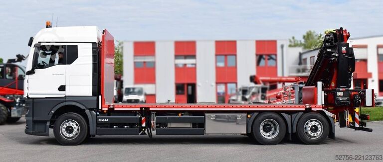 Crane MAN TGX 26.400 mit Hiab Ladekran