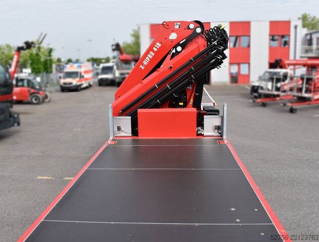 Crane MAN TGX 26.400 mit Hiab Ladekran