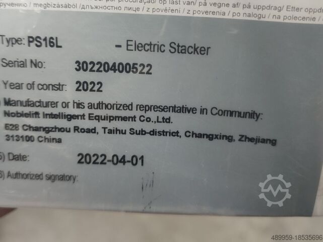 Hochhubwagen Dela Hochhubwagen PS 16 L 5300 FFL