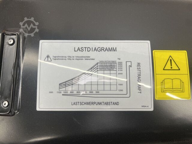 Electric 4-wheel forklift Hangcha Elektrostapler CPD25-XEY2-SI