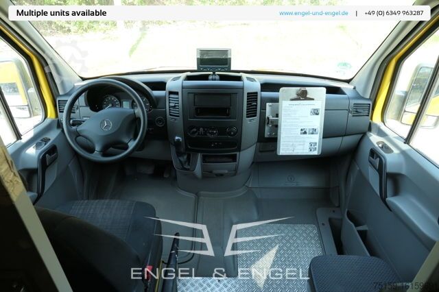 Box van mercedes-benz SPRINTER 310 CDI MAXI EURO-5 KOFFER REGALE KAMERA DURCHGANG