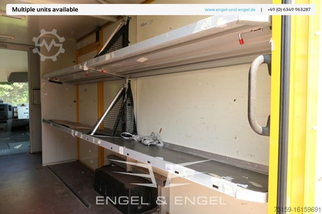 Box van mercedes-benz SPRINTER 310 CDI MAXI EURO-5 KOFFER REGALE KAMERA DURCHGANG