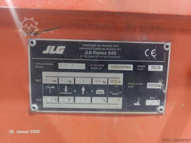 Aerial platform JLG TOUCAN 12E PLUS