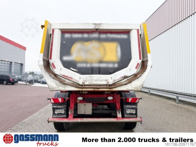 Tipper semitrailer Carnehl CHKS /AH, Alumulde ca. 26m³, Liftachse