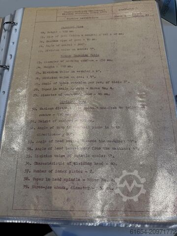 Gebrauchte Werkzeugfräsmaschine FABR. STANKO, Modell 6T75 STANKO 6T75