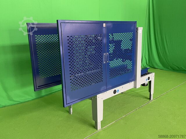 Carton sealer for opened cartons Kartonverschließmaschine min. B115/H110 MH-FJ-3A mit Deckelverschließmechanismus