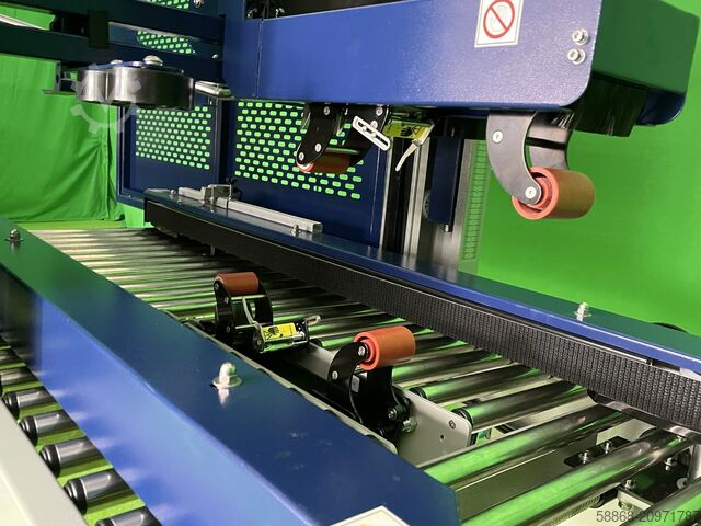 Carton sealer for opened cartons Kartonverschließmaschine min. B115/H110 MH-FJ-3A mit Deckelverschließmechanismus