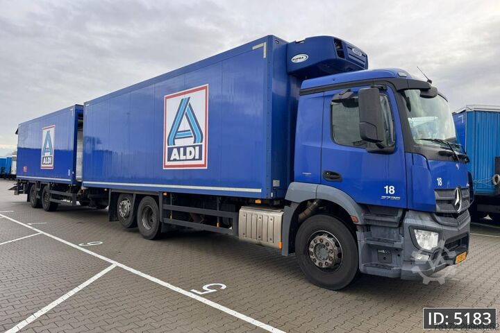 Refrigerated/frozen transport Mercedes-Benz Antos 2736 Day Cab, Euro 6, + Schmitz / Durchla...
