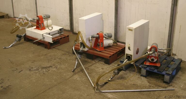 Druckluftpumpe für Frischöl MWH mit Haspel