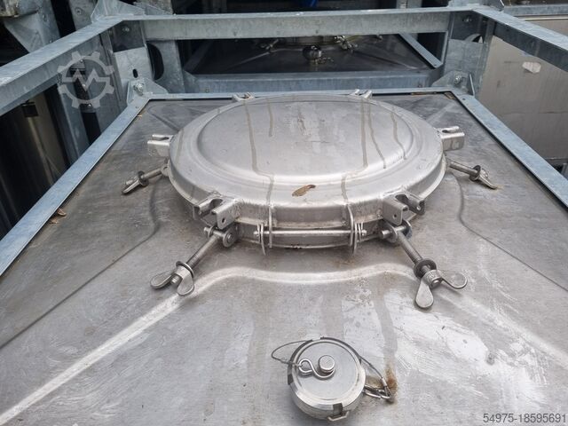 Stainless steel containers / transport containers Waldner 