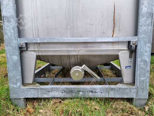 Stainless steel containers / transport containers Waldner 