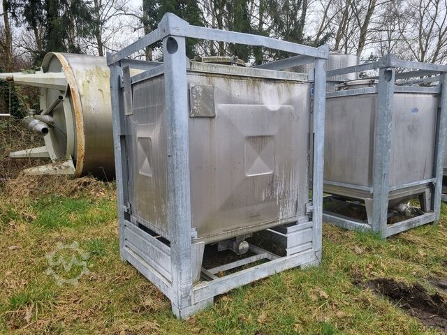 Stainless steel containers / transport containers Thyssen Umformtechnik 