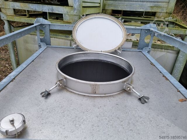 Stainless steel containers / transport containers Waldner 