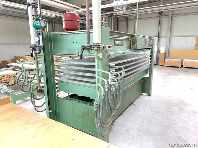 Veneer press Bürkle U-140, 3000x1300mm