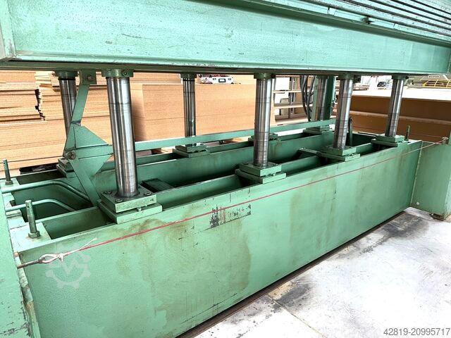 Veneer press Bürkle U-140, 3000x1300mm