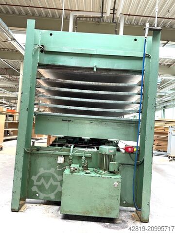 Veneer press Bürkle U-140, 3000x1300mm