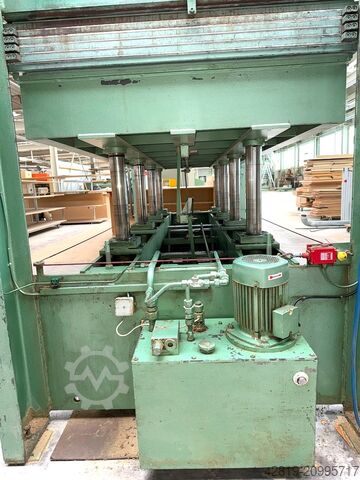 Veneer press Bürkle U-140, 3000x1300mm
