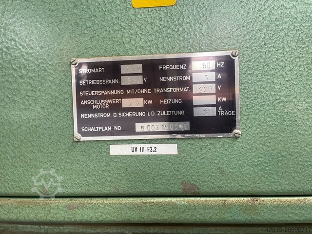 Veneer press Bürkle U-140, 3000x1300mm