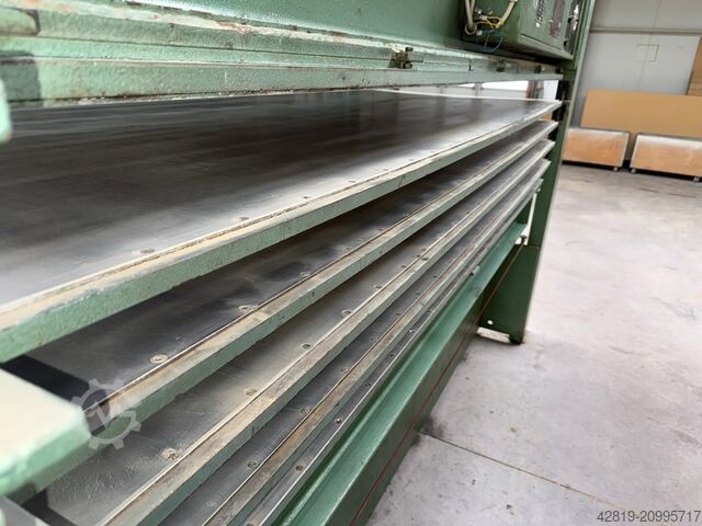 Veneer press Bürkle U-140, 3000x1300mm