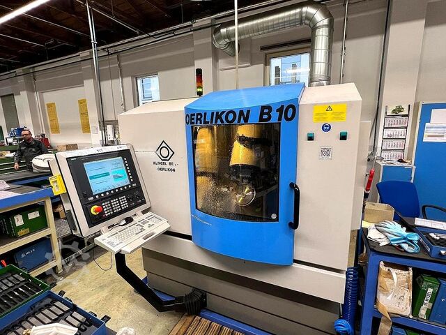 Spiral bevel gear cutter grinding machine Klingelnberg Oerlikon B10