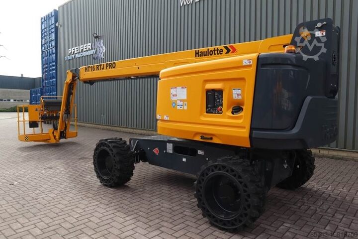 Telescopic boom lift Haulotte HT16RTJ PRO NEW / UNUSED, Guarantee! Diesel, 4x4x4